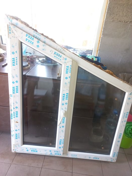 Вікно металопластикове Века(косе/скошене)не квадратне і не прямокутне!