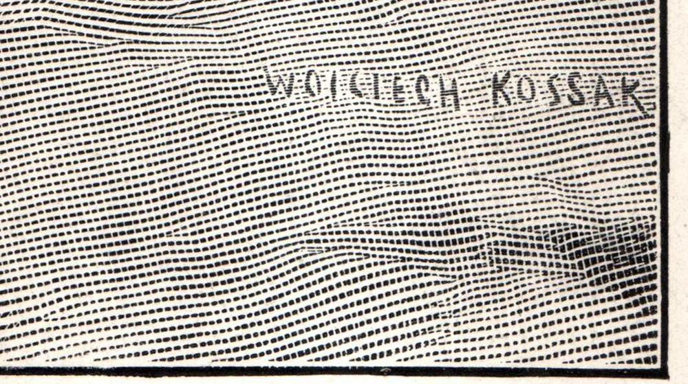 Wojciech Kossak: Wiosna 1813 Wojny napoleońskie Duży drzeworyt 1902 r.