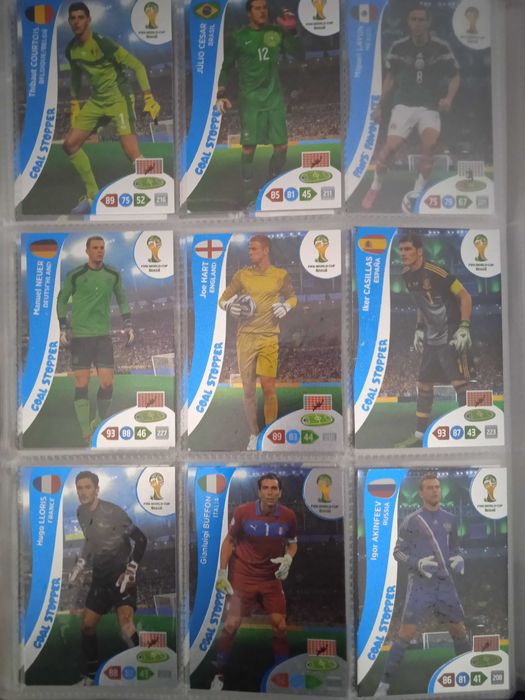 Karty piłkarskie adrenalyn XL FIFA world cup 2014