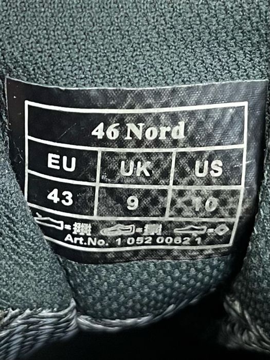 46 Nord soft shell waterproof кроссовки полуботинки 43 размер хаки