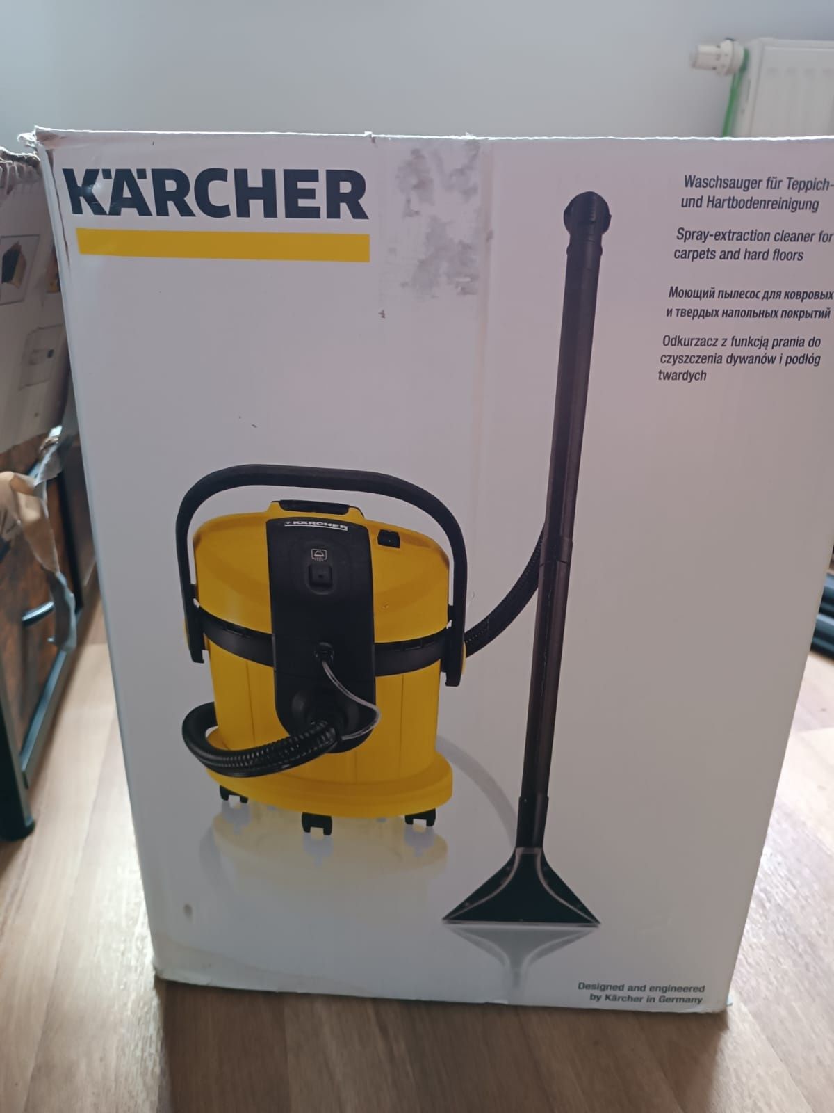 Odkurzacz piorący Karcher 4002