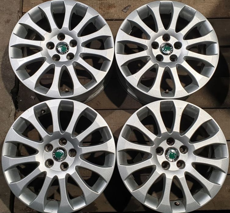 Alufelgi 16 5x100 6.5J ET 43 Skoda Monte Carlo Rommster RS oryginalne