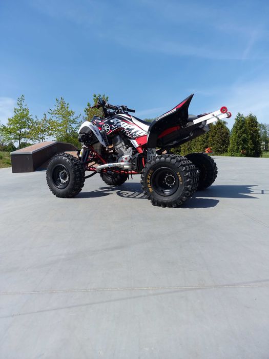 Yamaha raptor yfm 700 zarejestrowany zamiana minikoparka