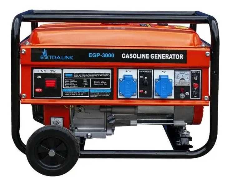 Генератор бензиновий EXTRALINK Power 3000 3.0 кВт 4-тактний однофазний