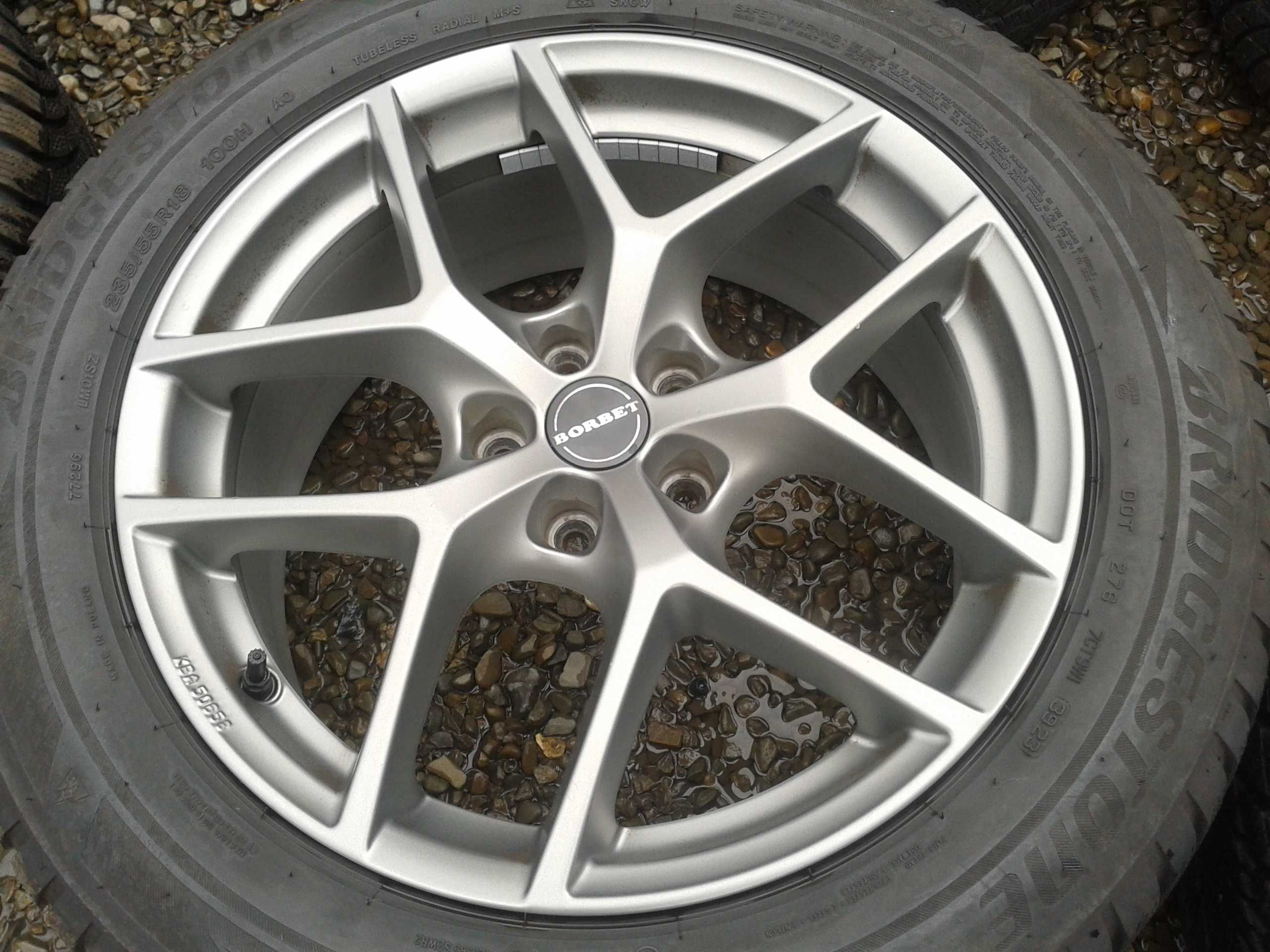 felgi r18 borbet szare audi a3 a4 a5 a6 q2 q3 q5 b8 b9 c7 5x112 mielec