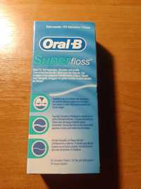 Зубная нить/Зубна нитка,флоссы Oral-B Super ,50 нитей.