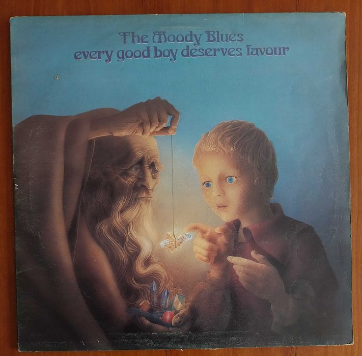 vinil: The Moody Blues “Every good boy deserves favour”
