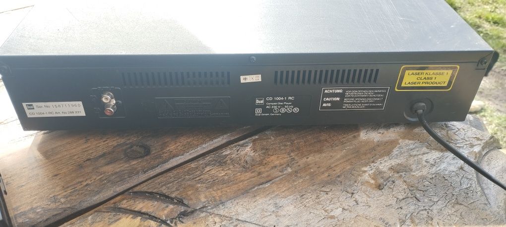 Odtwarzacz CD DUAL CD 1004-1 RC