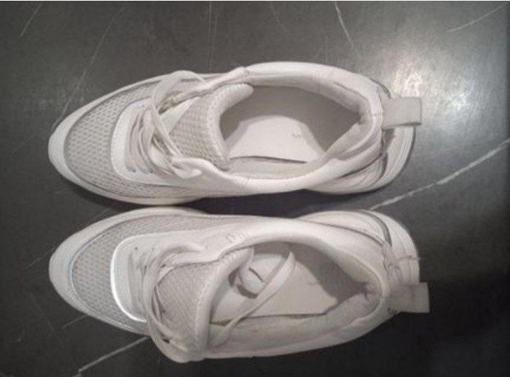 Кросівки жіночі Stitti 898-3 білі/сірі 38