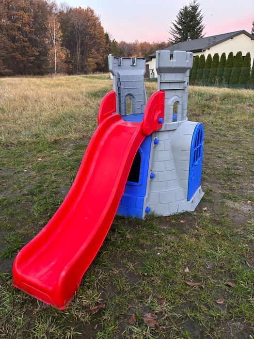 Woopie wieża/zamek ze zjeżdżalnią - plac zabaw