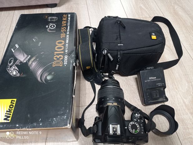 Камера Nikon d3100 18-55 VR, состояние нового