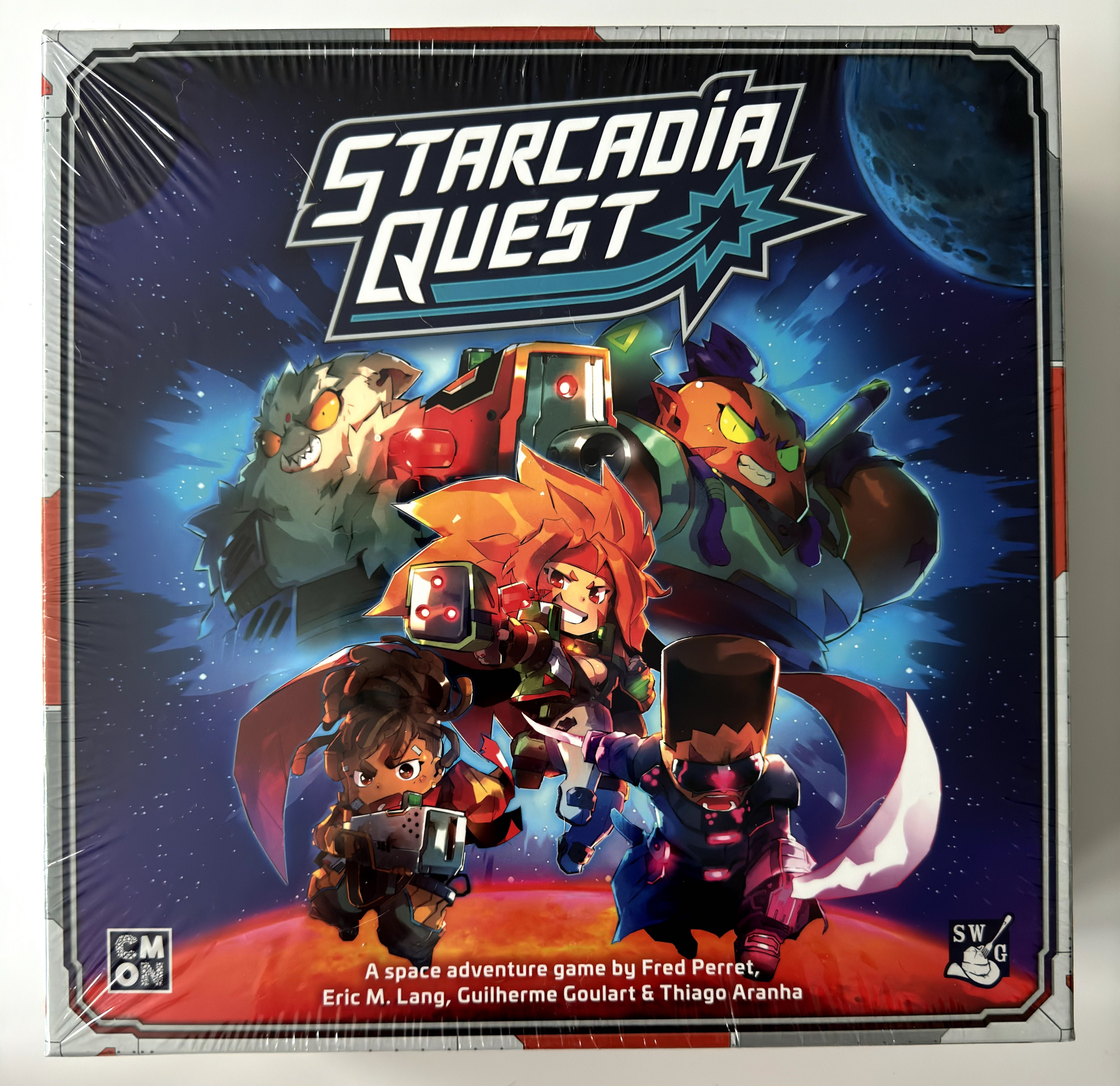 Starcadia Quest  gra planszowa nowa z dodatkami KS EN REZERWACJA