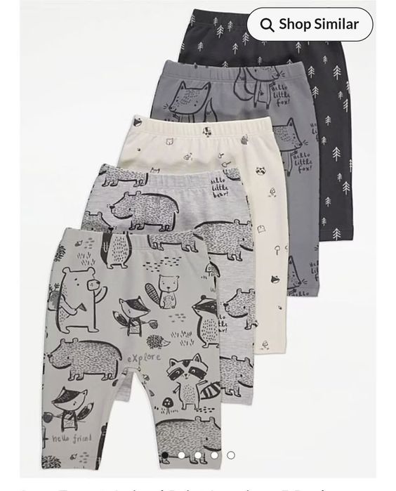 Legginsy 5 pak George 68 3-6