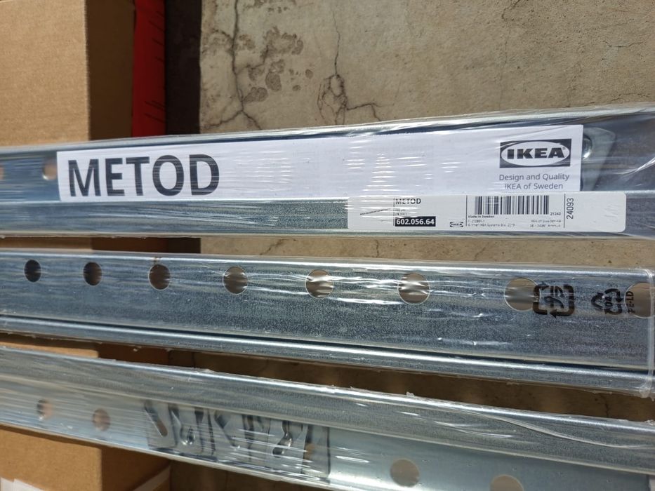 Szyna do zawieszenia szafek, montażowa Metod IKEA