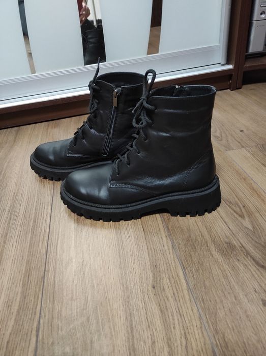 Черевики ботинки зимові шкіряні 41р