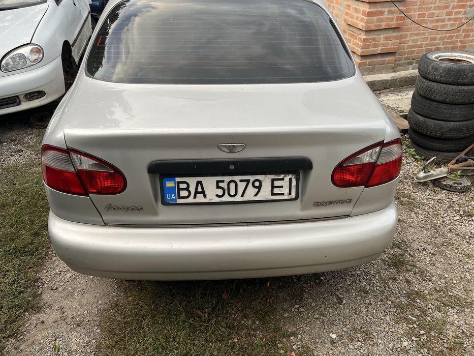 Продам крышку багажника ляду део сенс ланос