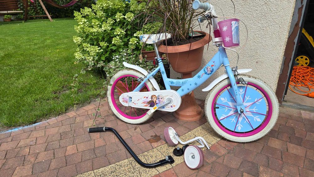 Rower Disney Anna i Elza Frozen dla dziewczynki 3 w 1