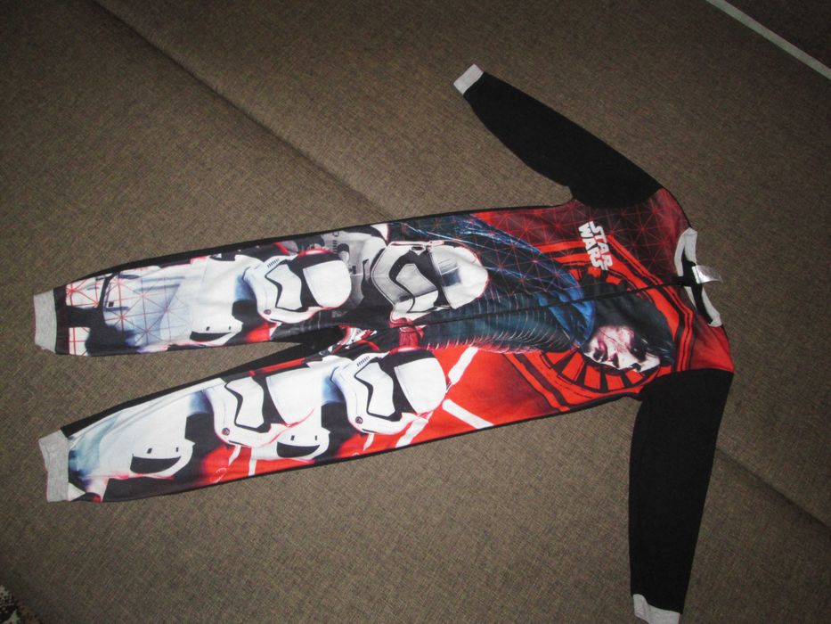 Флисовая пижама человечек кигуруми на 5-6 лет