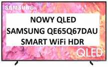 Nowy TV QLED Samsung QE65Q67DAU 65" 4K Tizen DVB-T2