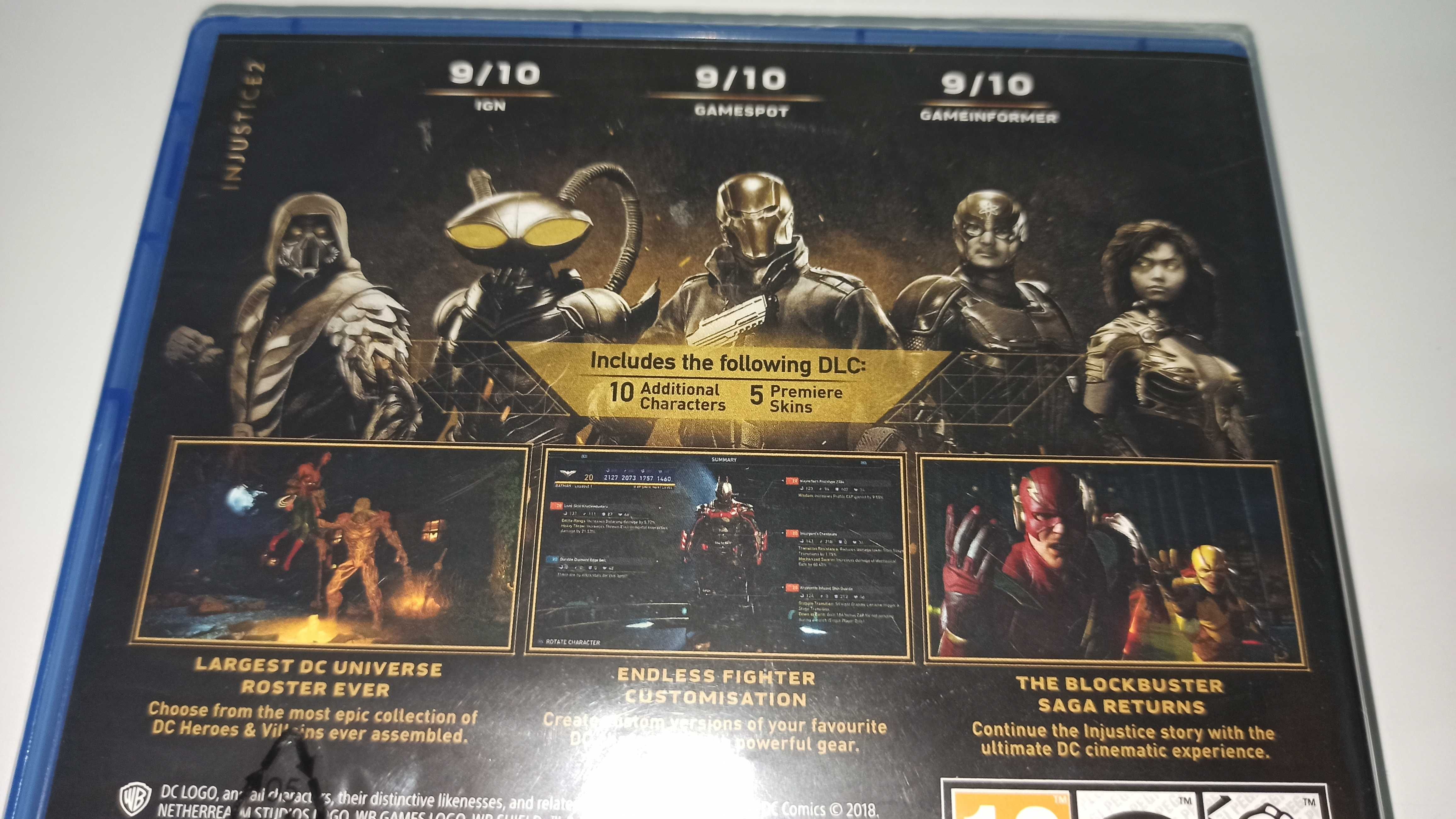 ps4 INJUSTICE 2 LEGENDARY EDITION po polsku bijatyka edycja GOTY nowa!