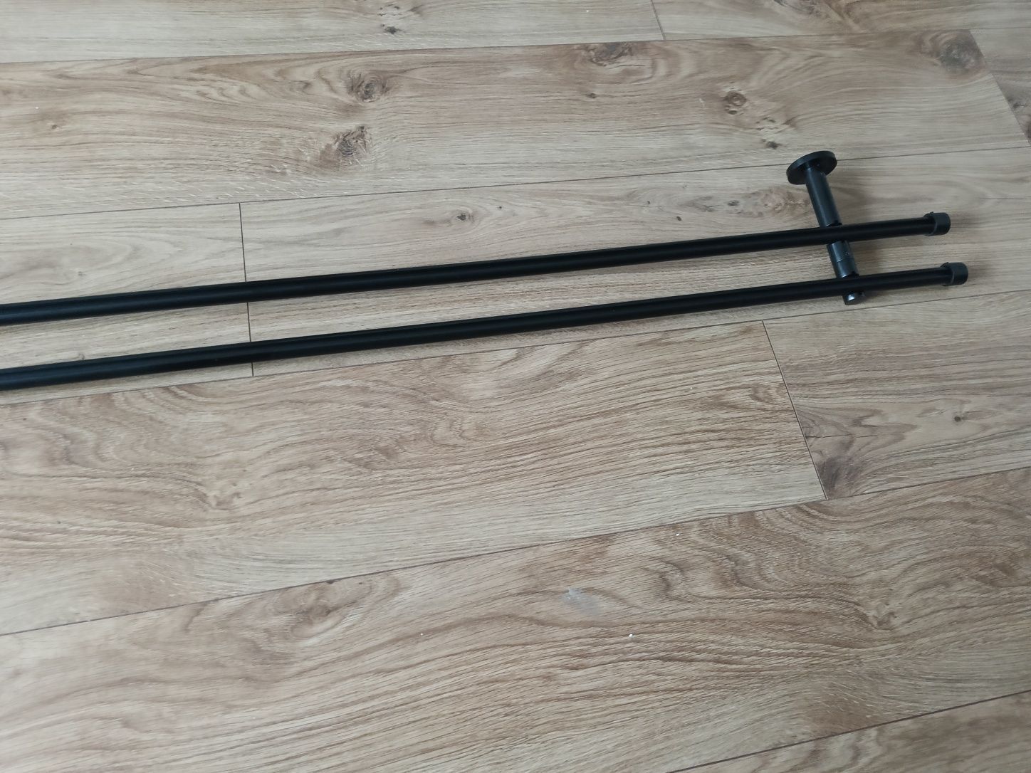 Karnisz szynowy 240cm czarny mat