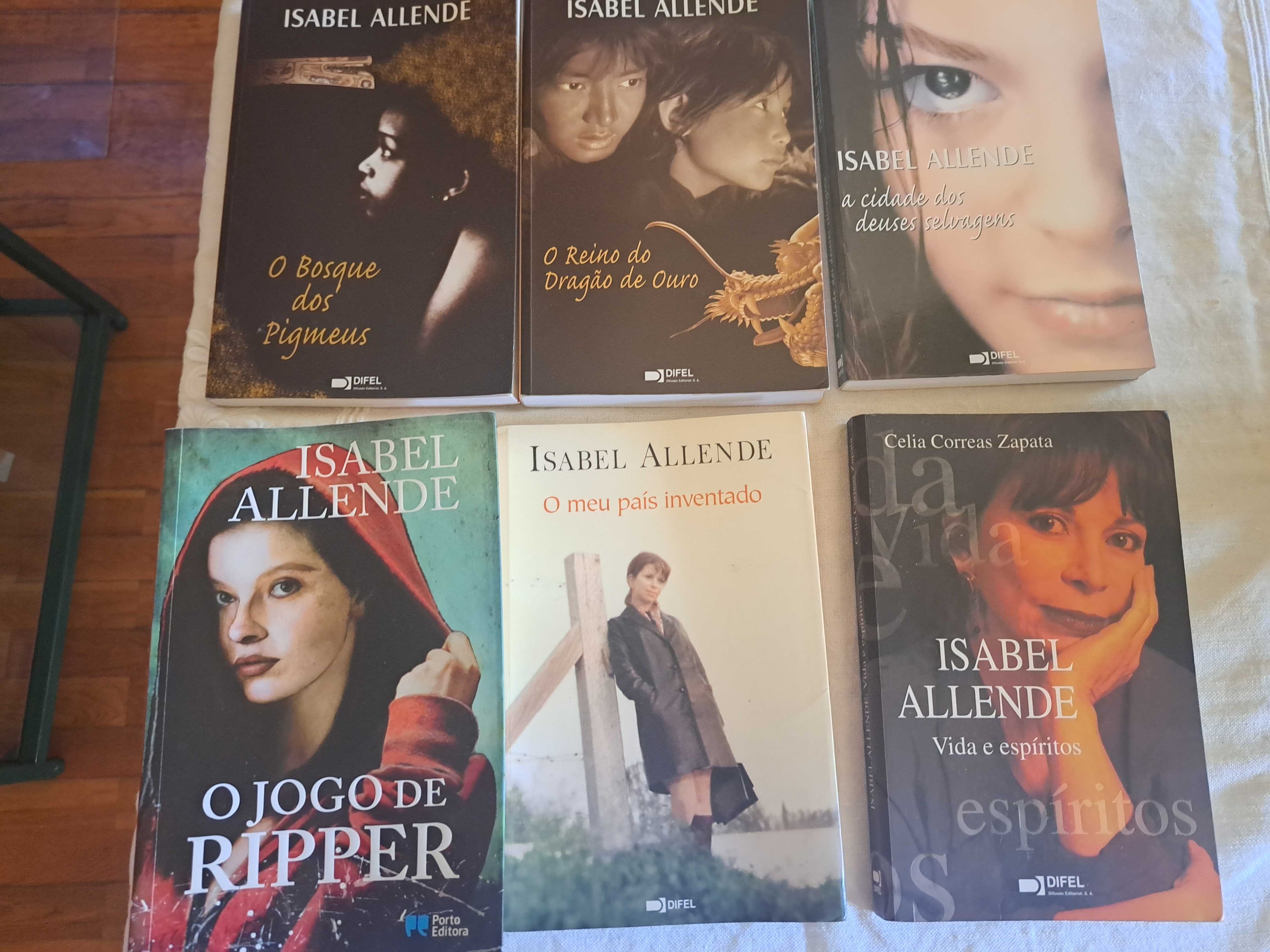 Venda de livros Isabel Allende