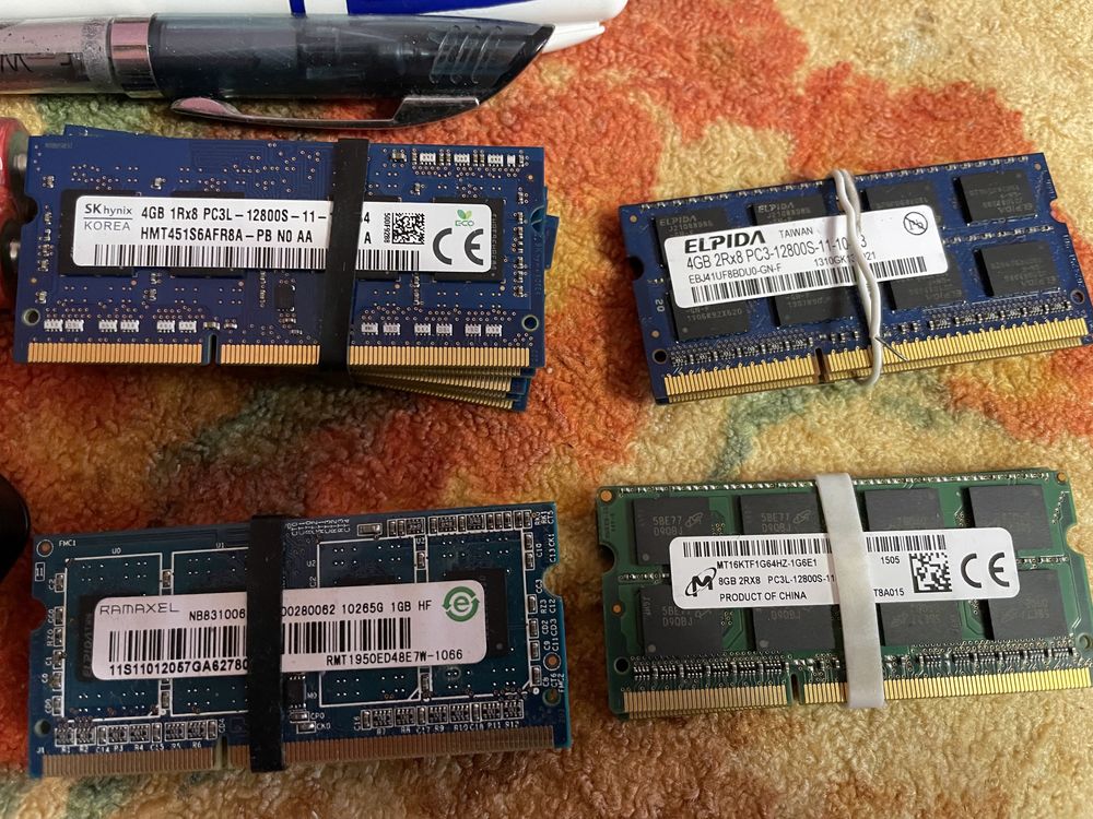 Озу оперативная на ПК НОУТ ddr 2/3 2/4/8Gb разные в наличии постоянно