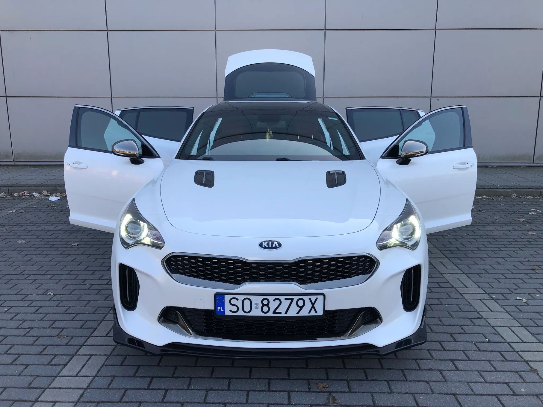 Kia Stinger 2.0 T-GDI 255Ps GT Line 2020 rok Biała Perła Zarejestrowana !!!