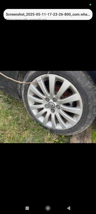 Koła felgi aluminiowe z oponami  opel insygnia