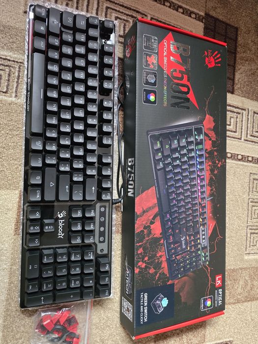 Клавіатура Bloody b750n