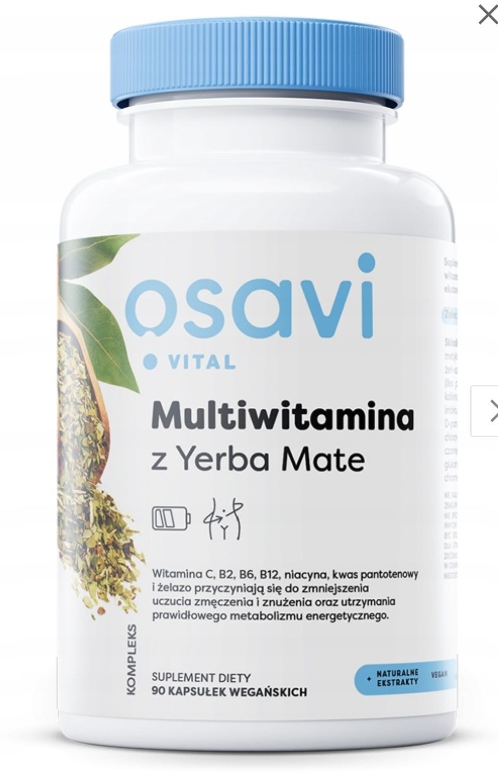 Osavi Multiwitamina z Yerba Mate 90 kapsułek