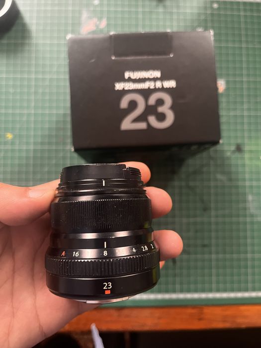 Lente/Objetiva Fujifilm - Fujinon 23mm f/2 R WR