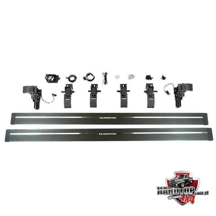 Progi JEEP GLADIATOR JT, elektryczne, orurowanie