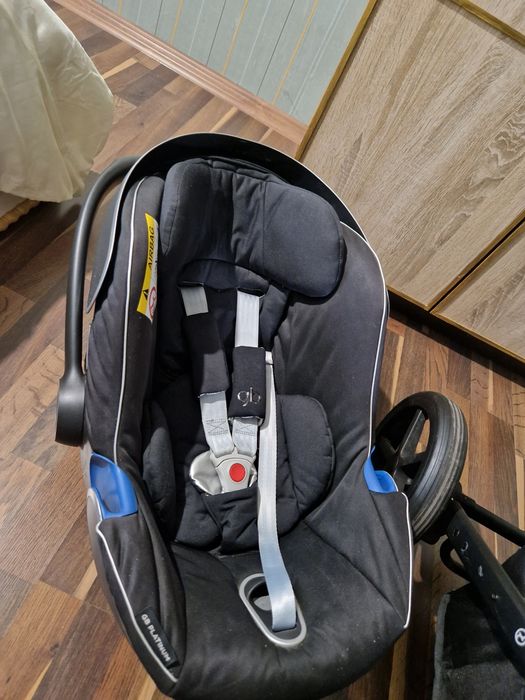 Коляска Cybex Balios S 3 в1 BLK Stone grey