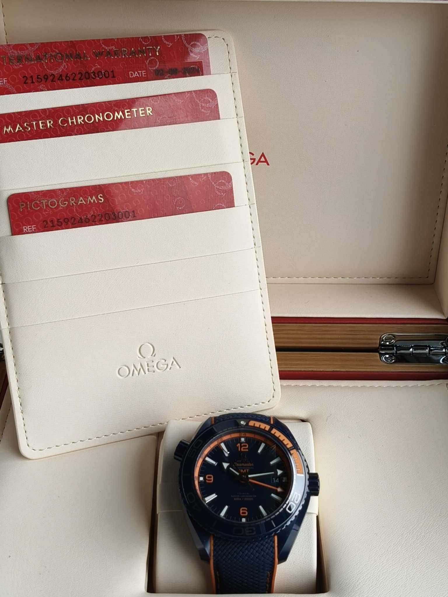 Omega Seamaster Planet Ocean 600M GMT "Big Blue"  2024r