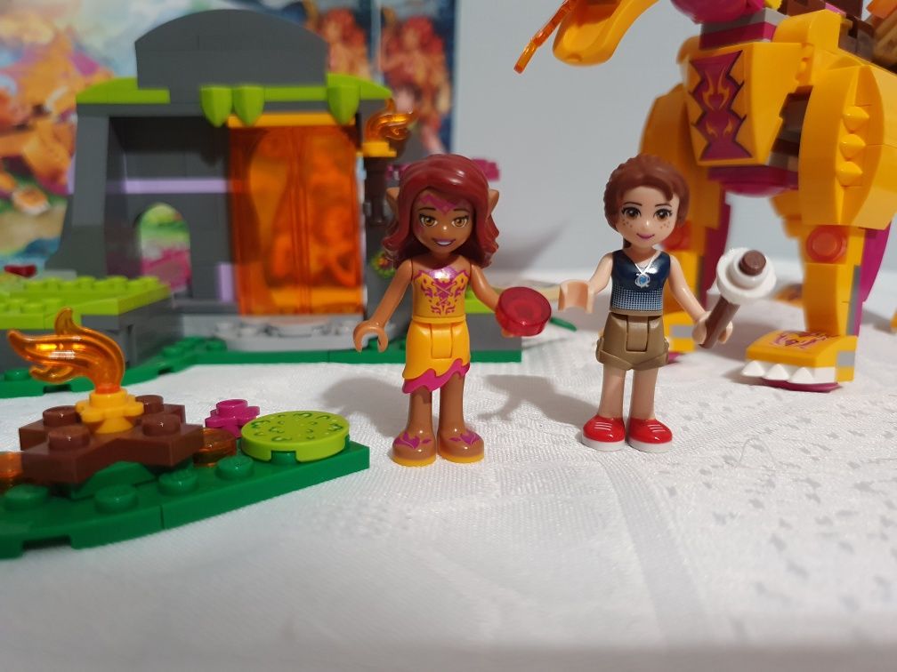 Оригинал LEGO Elves 41175 Лавовая пещера дракона огня