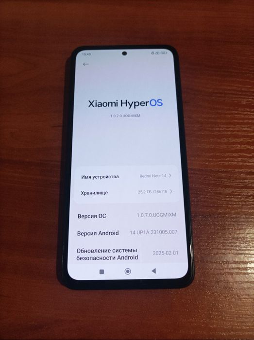 Redmi note 14 на 8+4/258гб в ідеальному стані!!!
