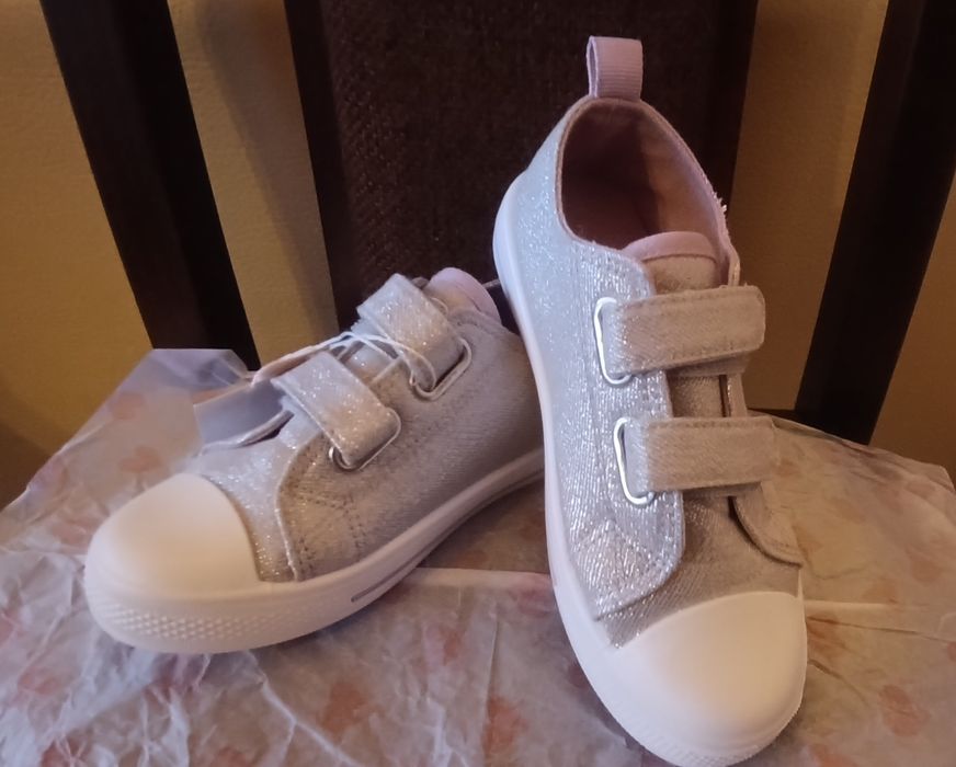 Trampki brokatowe buty zmienne Nelli Blu CCC
