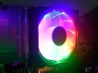 Кулер для процессора с подсветкой RGB (для платформ на Intel и AMD)