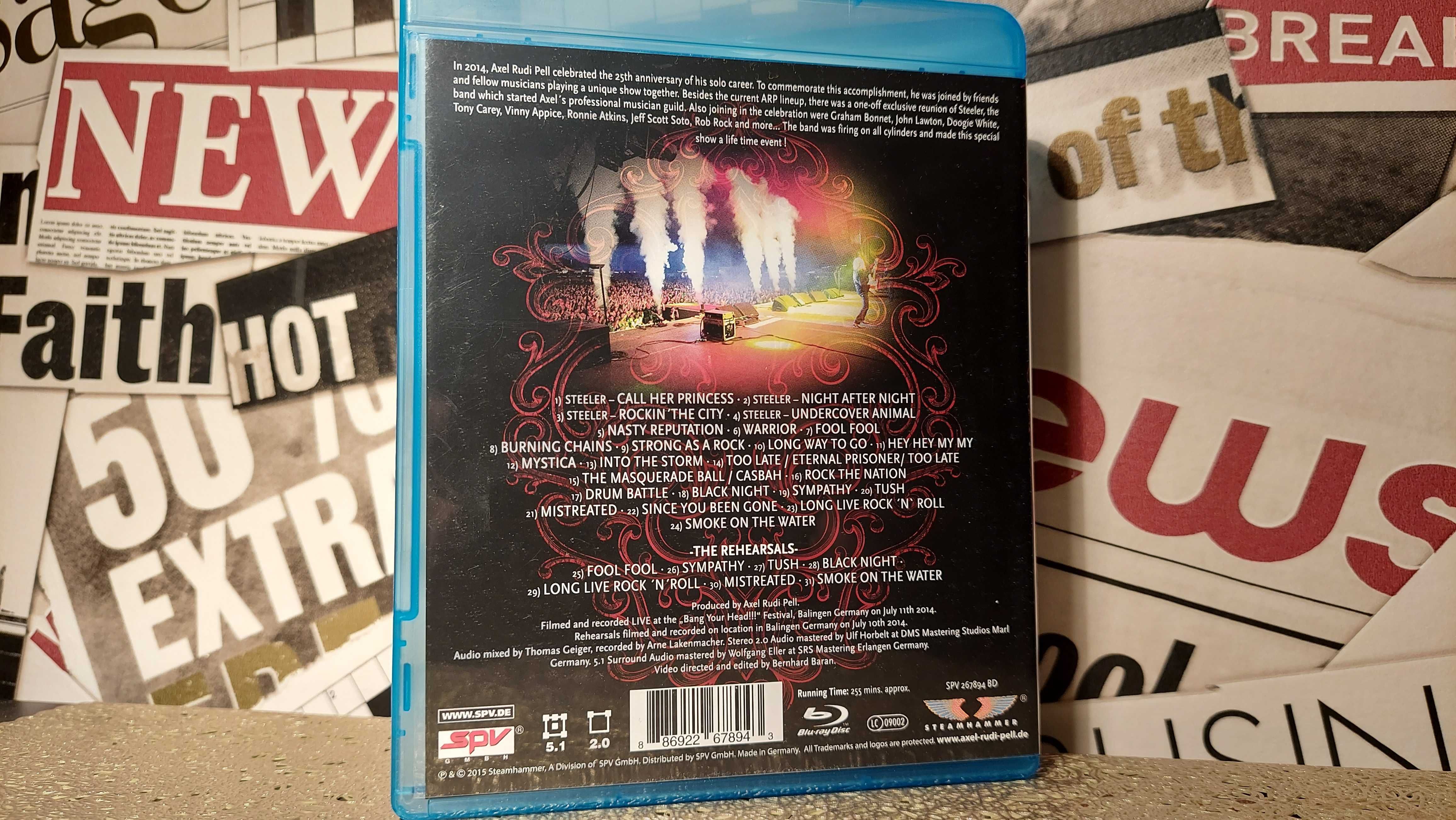 Axel Rudi Pell - Magic Moments 25th Anniversary Special Show Blu-ray