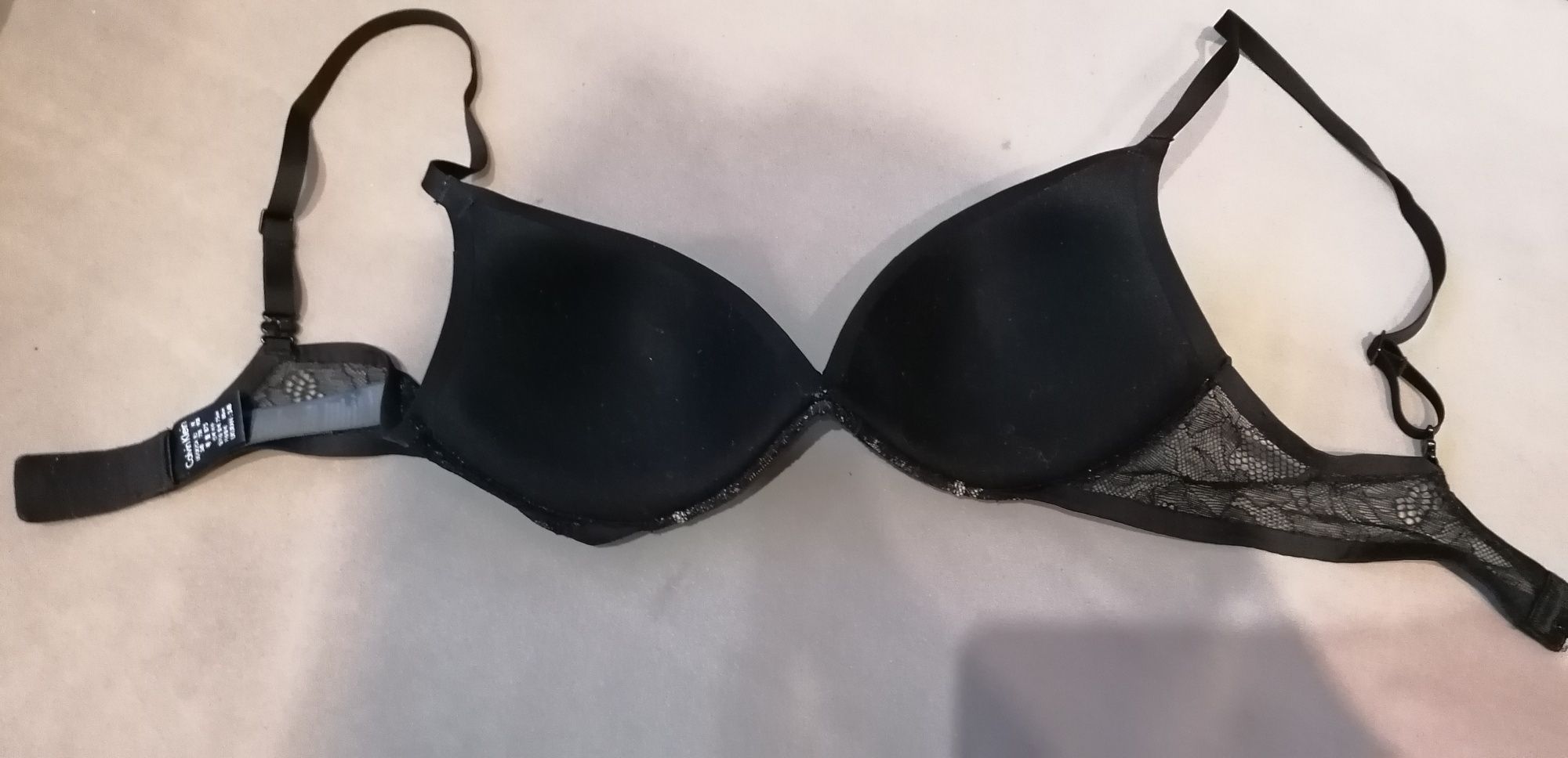 Calvin klein stanik biustonosz koronka 75B 34B nowy