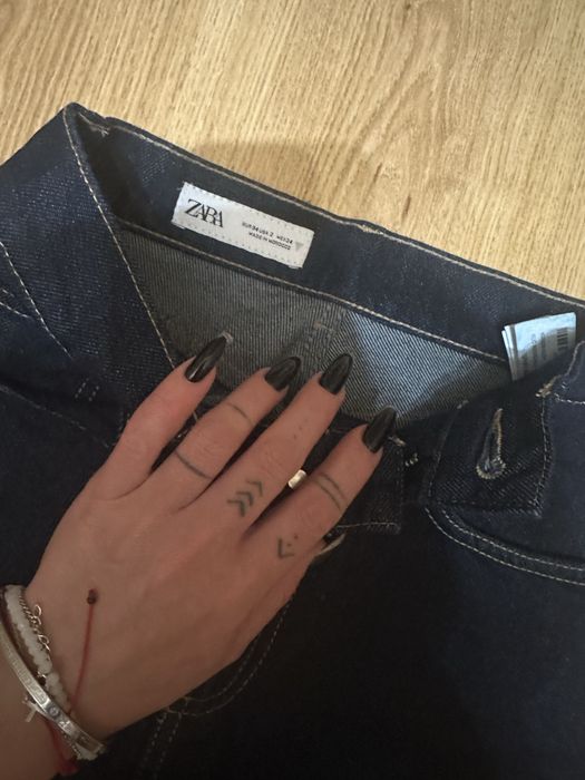 Джинси wide leg zara, джинси trf wide leg high waist full length zara,