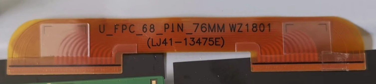 Шлейф LJ41-13475E U_FPC_68_PIN_76MM YP 1646