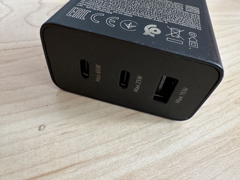 Samsung fast charge GAN 65w Trio + gwar PL