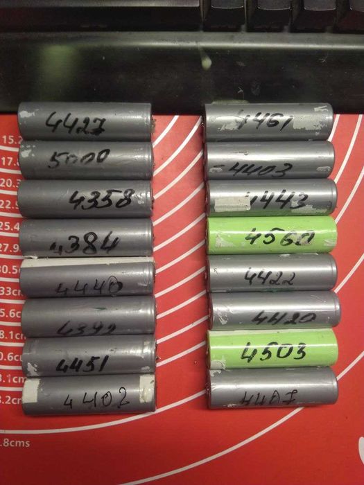 21700 Тесла Tesla Аккумулятор 12.5-15 mOm з наварками лужені.