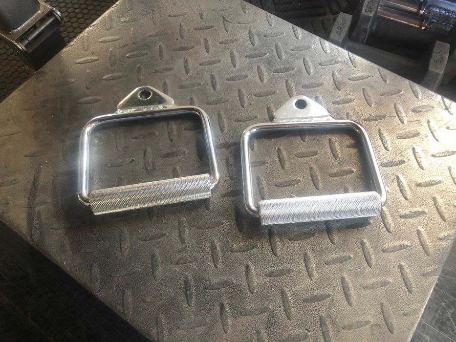 Uchwyt pojedynczy obrotowy chromowany rączka do wyciągu bramy