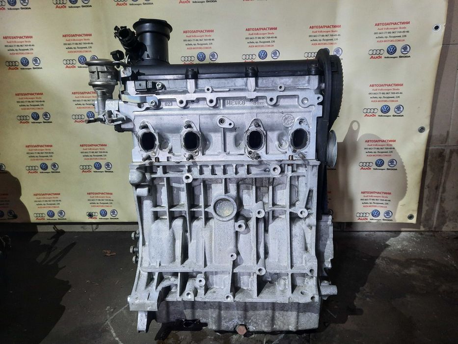 Двигун Audi A3 1.6 (BGU) AVU Volkswagen touran Golf  мотор двигатель