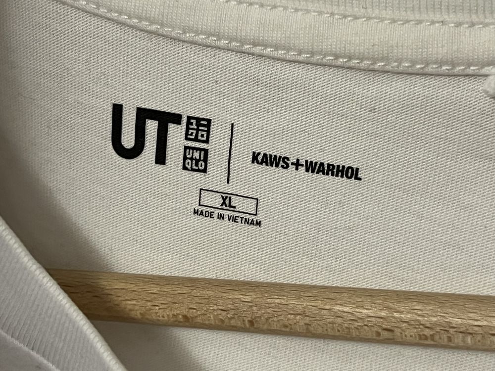 Koszulka Uniqlo x KAWS + Warhol rozmiar XL