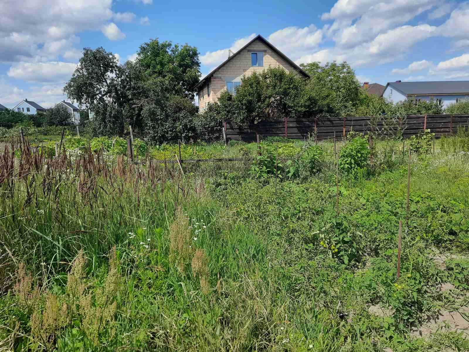 Софиевская Борщаговка продам участок земли 18 соток и дом