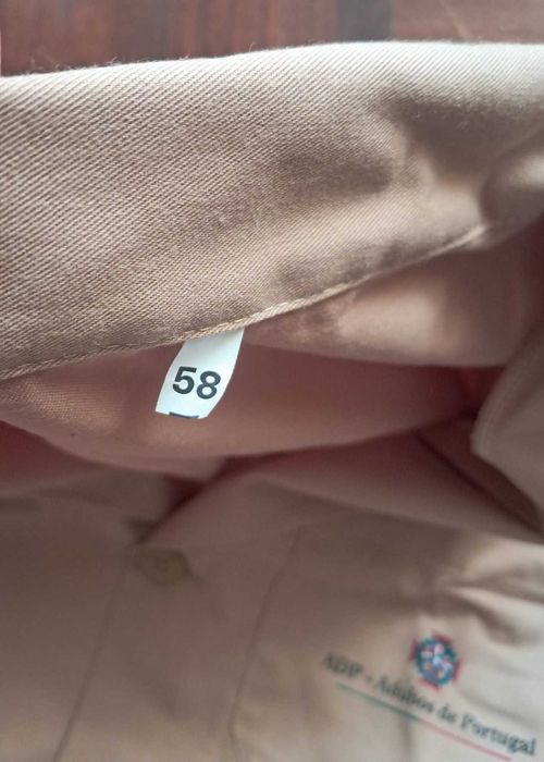 Bata em Sarja para Proteção de Vestuário